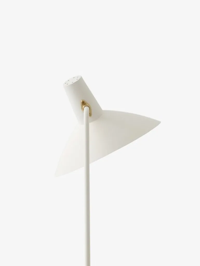 &Tradition Tripod HM8 golvlampa, matt vit