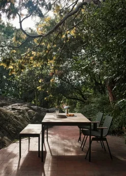 &Tradition Ville AV34 utomhusfåtölj, varm svart