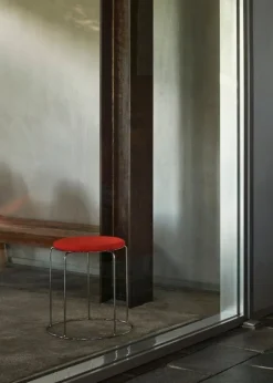 &Tradition Wire Stool VP11, rostfritt stål
