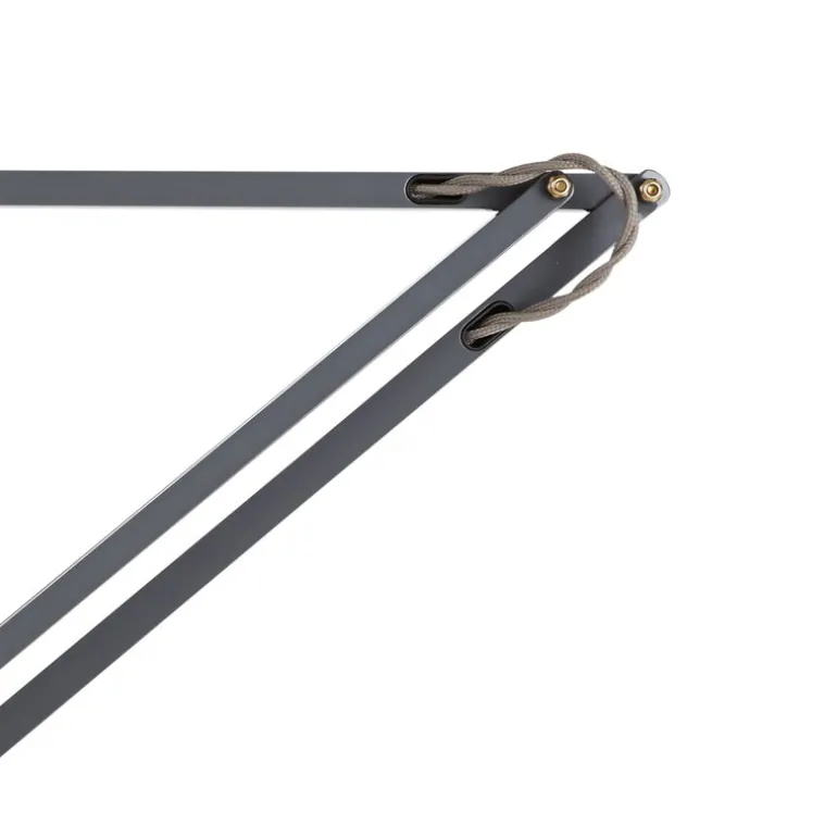 Anglepoise Original 1227 Brass skrivbordslampa, elefantgrå