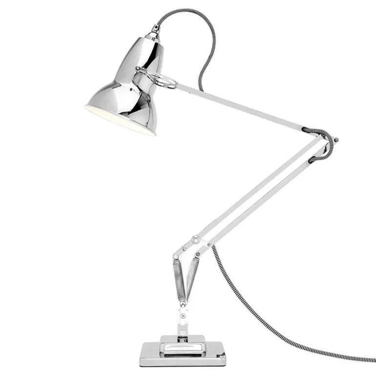 Anglepoise Original 1227 skrivbordslampa, ljust krom