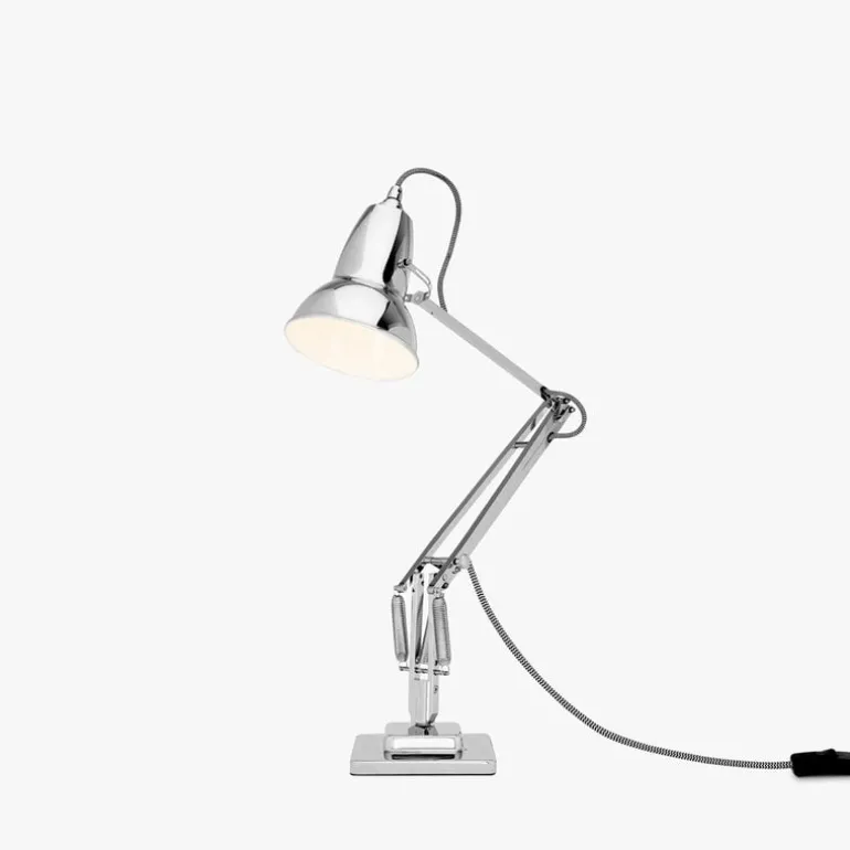 Anglepoise Original 1227 skrivbordslampa, ljust krom