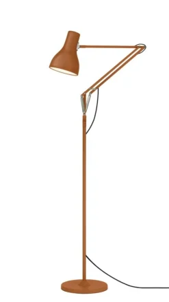 Anglepoise Type 75 golvlampa, Margaret Howell Edition, sienna