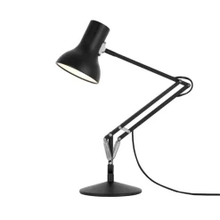 Anglepoise Type 75 Mini skrivbordslampa, jet svart