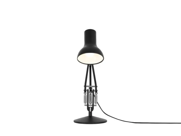 Anglepoise Type 75 Mini skrivbordslampa, jet svart