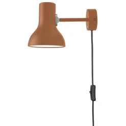 Anglepoise Type 75 Mini vägglampa med kabel, M. Howell Ed., sienna