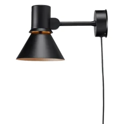 Anglepoise Type 80 W1 vägglampa med kabel, mattsvart