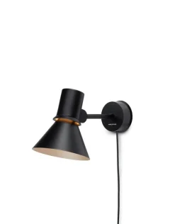 Anglepoise Type 80 W1 vägglampa med kabel, mattsvart