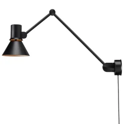 Anglepoise Type 80 W3 vägglampa med kabel, mattsvart