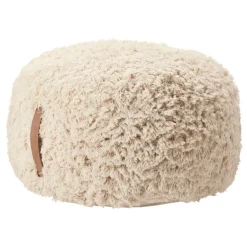 Anno Rahka sittpuff/fotpall, 60 cm, naturvit