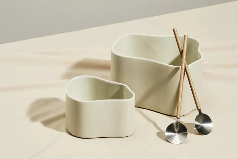 Antrei Hartikainen Taite salladsbestick, FDS 15 Years, ek - stål