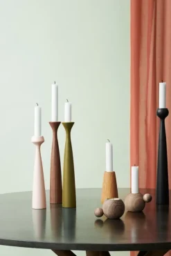 applicata Tulip ljusstake, svart