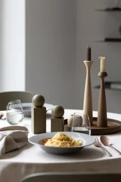 applicata Twist salt- och pepparkar, olivgrön