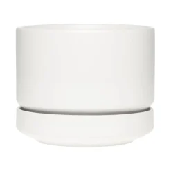 Arabia Arabia blomkruka SN, 16 cm, vit matt