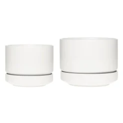 Arabia Arabia blomkruka SN, 16 cm, vit matt