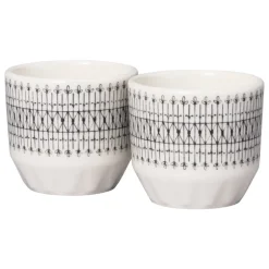 Arabia Emilia äggkopp, 4 cl, 2 st.