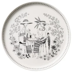 Arabia Emilia tallrik, 24 cm