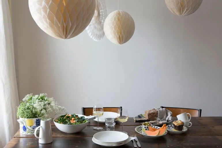 Arabia 24h djup tallrik 18 cm, vit