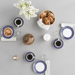 Arabia 24h Tuokio fat, 17 cm, koboltblå