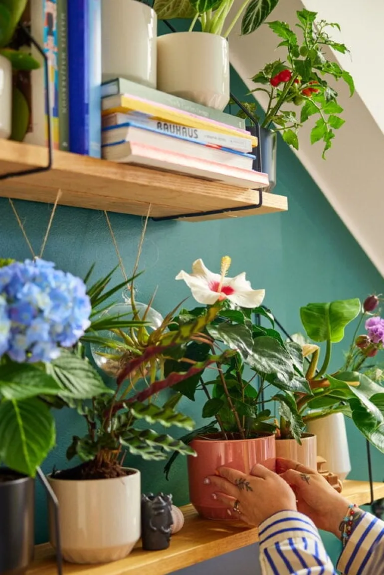 Arabia Ilona blomkruka, 120 x 140 mm, sand