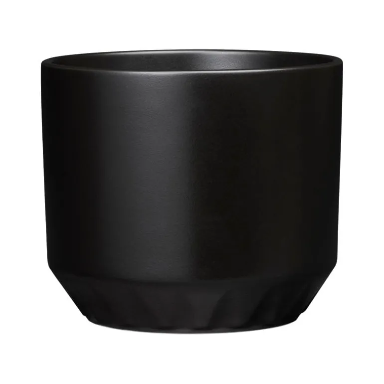 Arabia Ilona blomkruka, 100 x 120 mm, mattsvart