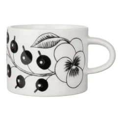 Arabia Paratiisi kopp 0,18 l, svart