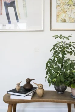 Architectmade Bird, knubbig, rökt ek