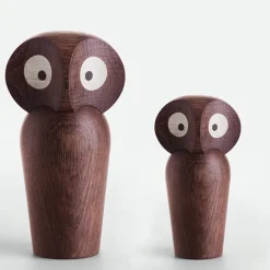 Architectmade Owl, stor, rökt ek