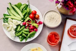 Architectmade Turning Tray bricka, medium, svart - vit