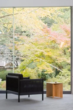 Ariake Braid fåtölj, svart