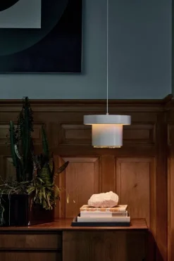 Artek A201 pendellampa, vit - mässing