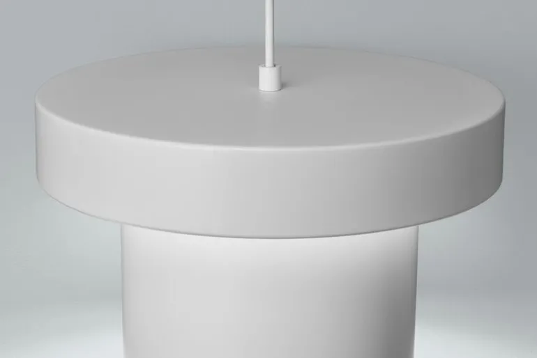 Artek A201 pendellampa, vit - mässing