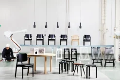 Artek Aalto barstol K65, vit