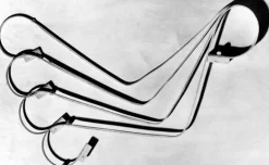 Artek Aalto experimentellt trärelief, björk