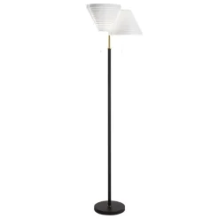 Artek Aalto golvlampa A810, mässing