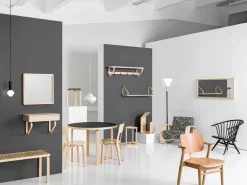 Artek Aalto golvlampa A810, mässing