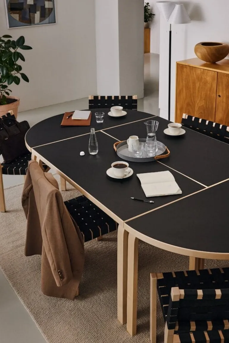 Artek Aalto golvlampa A810, mässing