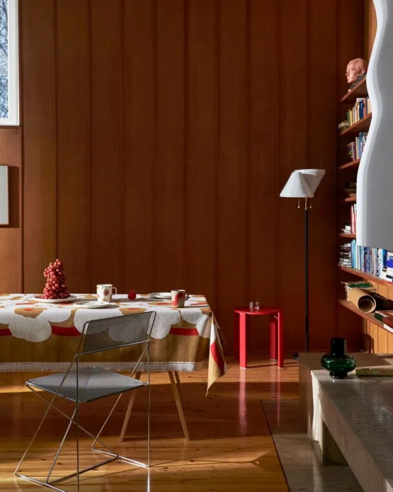 Artek Aalto golvlampa A810, mässing