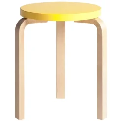 Artek Aalto pall 60, gul - björk