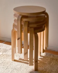 Artek Aalto, pall 60, vildbjörk