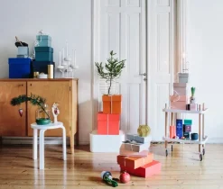 Artek Aalto pall 60, vitlackad