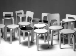 Artek Aalto pall E60, björk