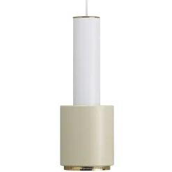 Artek Aalto pendellampa A110 ”Hand Grenade”, vit - linne