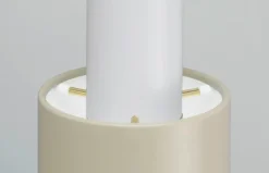 Artek Aalto pendellampa A110 ”Hand Grenade”, vit - linne