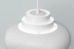 Artek Aalto pendellampa A333 "Turnip", vit