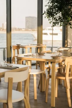 Artek Aalto stol 69, björk