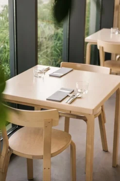 Artek Aalto stol 69, björk