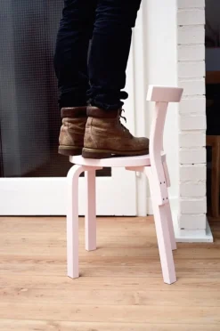 Artek Aalto stol 68, helvit