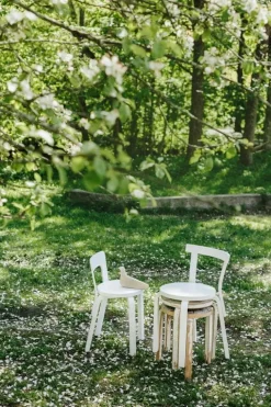 Artek Aalto stol 68, helvit