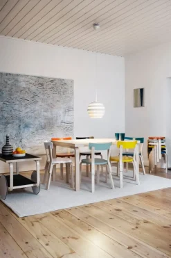 Artek Aalto stol 69, orange